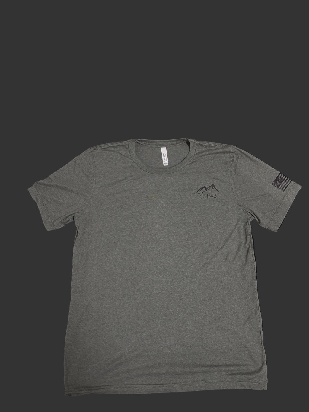 Fear Nothing Military Green Triblend